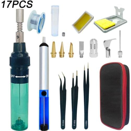 Portable Butane Gas Soldering Iron Pen Shaped Cordless DIY Butane Gas Gun Torch Welding Tool Outdoor Soldering Blow Tool 2021