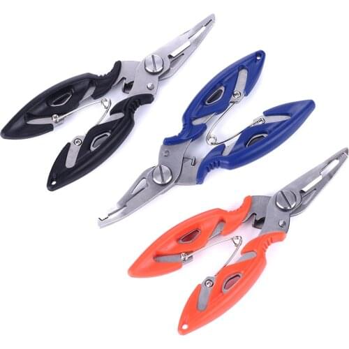 Fishing Multifunctional Plier Stainless Steel Carp Fishing Accessories Fish tackle Lure Hook Remover Line Cutter Scissors