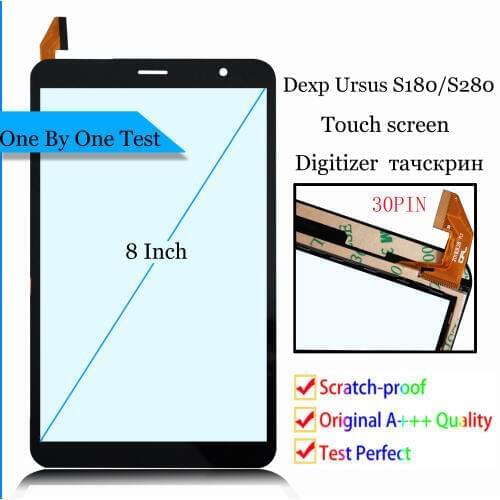 New For 8" inch Dexp Ursus S280 / Dexp Ursus S180 / Dexp Ursus S380 3G Touch Screen Touch Panel Digitizer Glass Sensor