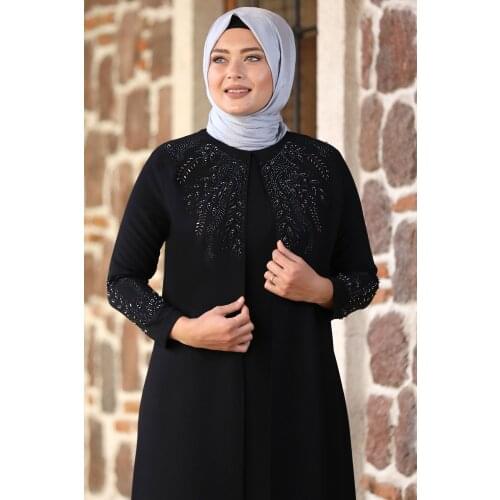 TSD2201 Women Hijab clothing Abaya Plus Size Zipper Detailed Hijab Abaya Muslim Abaya Dress Maxi Kaftan dresses for women skirt