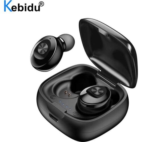 XG12 TWS Wireless Headphones 5.0 True Bluetooth Earbuds IPX5 Waterproof Sports Earpiece 3D Stereo Sound Earphones with Mic