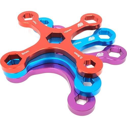 Screw tool Aluminum alloy Screw M5 M4 M3 Flanged Self Lock Nuts Wrench/spanner motor bullet RC Drone frame FPV Racing Quadcopter