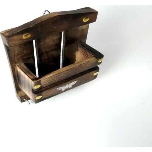 Spacious Design Wood Keychain