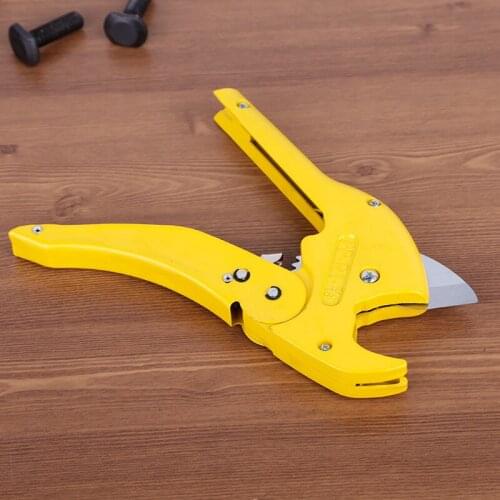 1Pcs 3-42mm Multi Yellow Hose Conduit Cutting Plier Scissor Tool ABS PPR PE PVC Plumbing Pipe Tube Fast And Durable Cutter