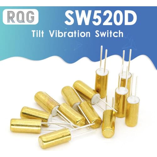 10PCS Highly sensitive SW-520D SW520 ball switch angle Tilt switch vibration switch