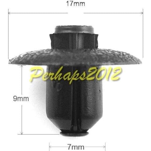 100x Cowl Fastener Push-Type Retainer Clips 90467-07117 9046707117