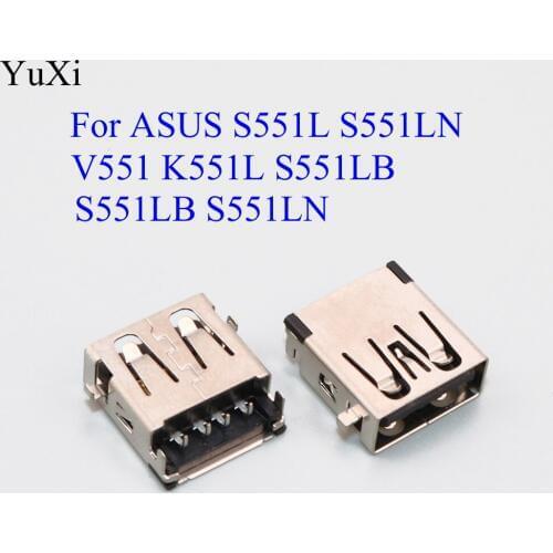 USB 2.0 4Pin Female jack Socket Connector Data Transmission Charging Adapter PCB For ASUS S551L S551LN V551 K551L S551LB S551LB