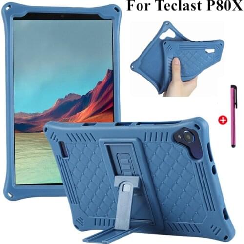 Case for Teclast Teclast P80X 8.0 inch Soft Silicon Tablet Cover Case for Teclast P80H Stand Protect Shell