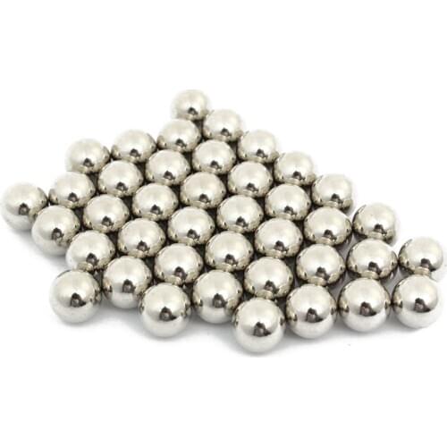 Bike wheel bearing steel balls spare parts, 9 mm diameter, 40 pieces