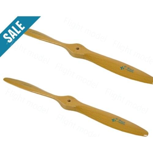 Hawk 2 Blades Wooden Propeller A Type 18x10 16x6 for RC Fixed Wing Airplane Model