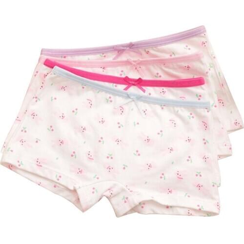Kid Baby Girls Cute Cartoon Rabbit Cotton Breathable Underwear Panties Boyshorts