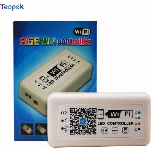 Magic Home RGB WiFi LED Controller 12V 24V iOS Android Phone APP / Alexa Google Home Voice Control For 5050 2835 RGB LED Strip