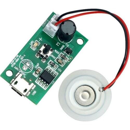 USB Mini Humidifier DIY Kits Mist Maker and Driver Circuit Board Fogger Atomization Film Atomizer Sheet Mini Oscillating
