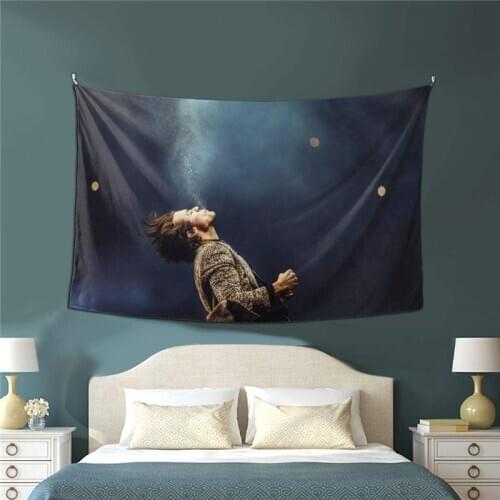 Harry-Styles Wall Hanging Tapestry Wall Cloth Living Room Bedroom Art Decor Background Cloth Individual Gift