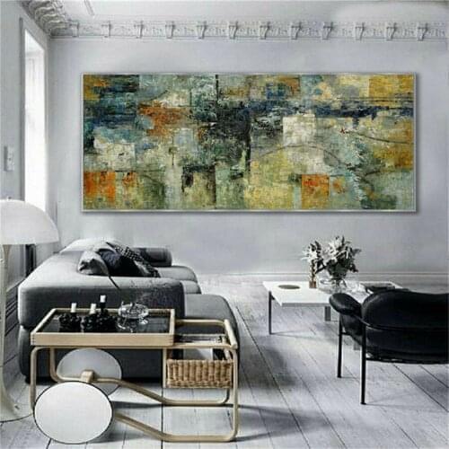 100% Handmade modern Abstract oil Painting Picture Hand Painted Canvas wall art For Living Room hotel office Decor new design