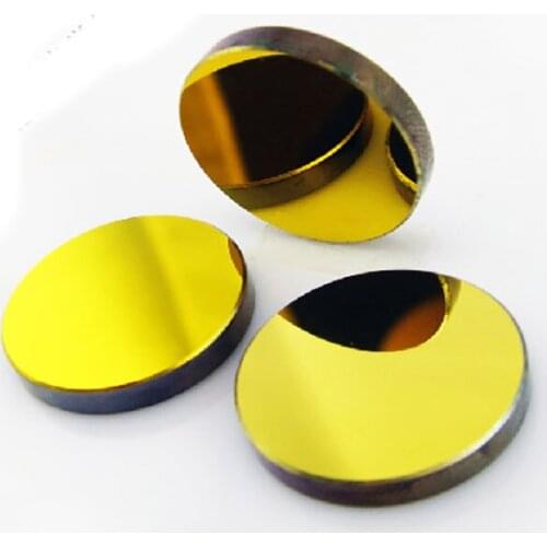 Reflective Lens Made of Silicon Material, Diameter 25mm, Thickness 3mm, Reflectivity 99%, Wipe-resistant, Long Service Life