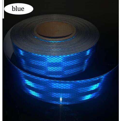 5cmx1m Reflective Strips Car Stickers Car-styling Motorcycle Decoration Automobiles Safety Warning Mark Tape