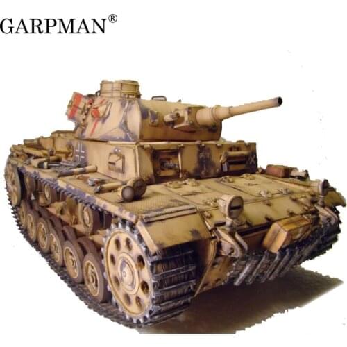 1:16 German G Type NO.3 Tank 3D Paper Model Fine Version Papercraft Toy