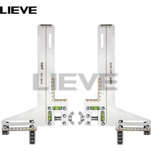 1set single line elevator rail gauge guide ruler elevator guide ruler Guideway positioning ruler School board guide ruler