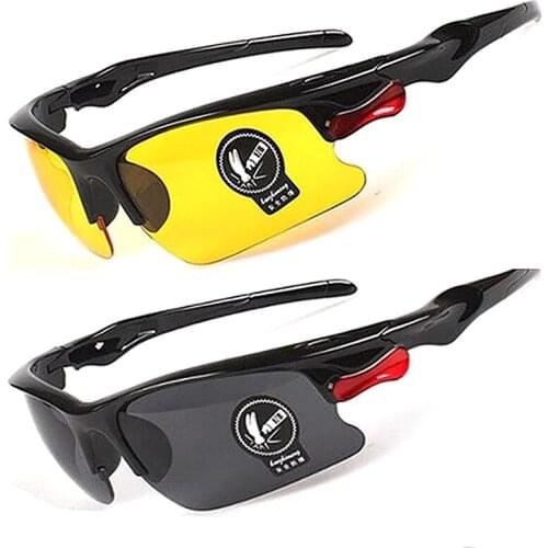 1PCS Driving Anti-Glare Polarized Sunglasses Goggles Eyewear Night Vision Drivers Goggles Interior Accessory Protective Gears