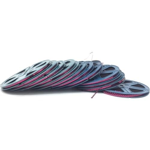 12pcs High Quality 5mm flat glitter sequin reel length 95meters/reel sequins spangle CD for Embroidery accessories