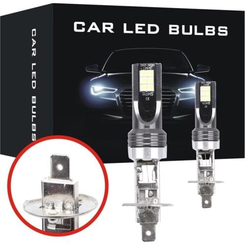 2x H1 110W High Power LED White Fog Light Headlight H1 Bulb 6000K Car LED Headlights Lamp