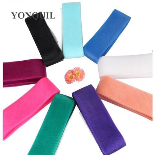 36 Colors 1.8'' /4.5CM Crinoline / Horsehair Hair Accessories/ Bridal Fascinators Craft Fabric Material 100Yards/Lot