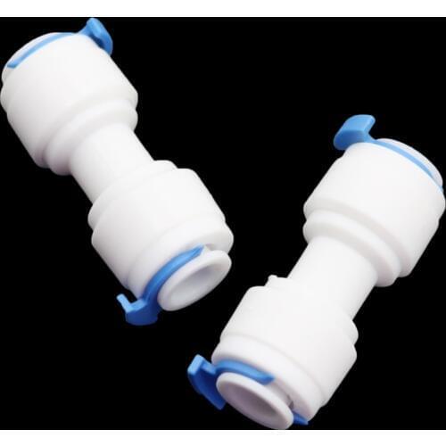 5Pcs 1/4 Inch Straight Slip Lock Quick-connectors Irrigation Butt Pneumatic Pipe Connection Fittings 6mm Garden Water Connector