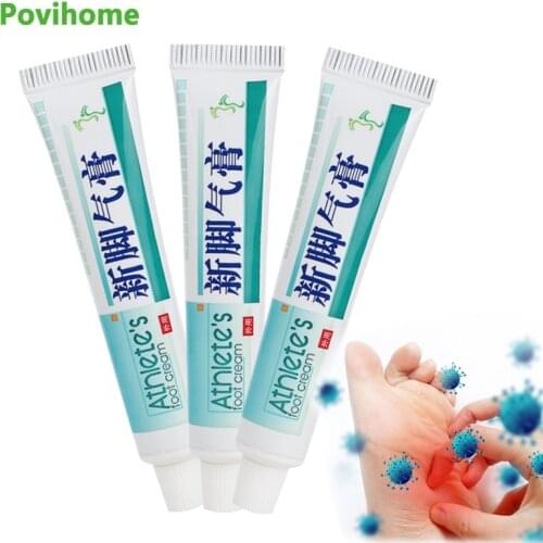 3Pcs Athletes Foot Antibacterial Cream Beriberi Anti Itching Ointment Relieve Feet Sweat Odor Peeling Herbal Medical Plaster