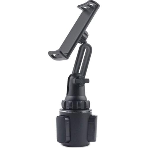 Car Tablet Mount Adjustable Arm SUV Car Cup Holder Cellphone Mount Stand for 4 to 12" Mobile Phone Smartphone Tablet