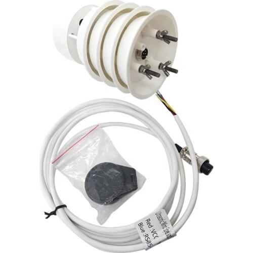 CE RS485 Modbus Professional 2 In 1 Mini Anemometer Ultrasonic Wind Speed And Wind Direction Sensor For Weather Station