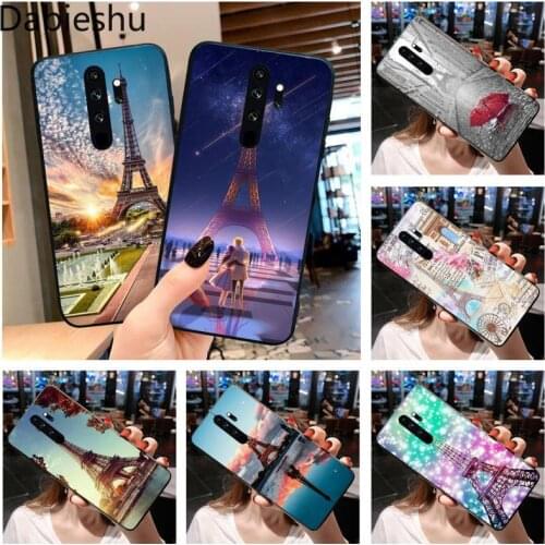 Paris Eiffel Tower France Customer Phone Case for Redmi Note 9 8 8T 8A 7 6 6A Go Pro Max Redmi 9 K20 K30