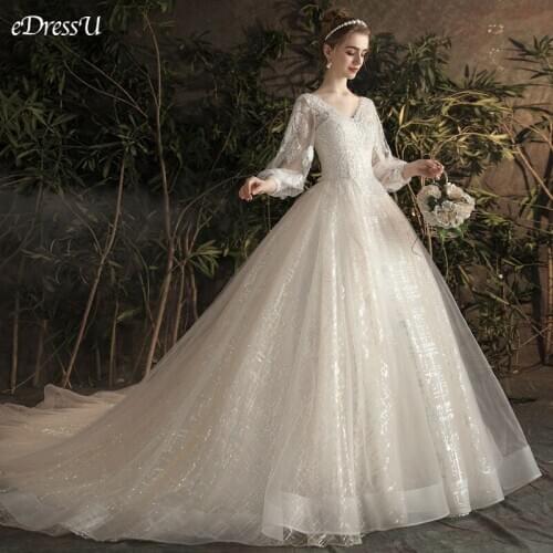 EDressU Sleeveless Wedding Dresses