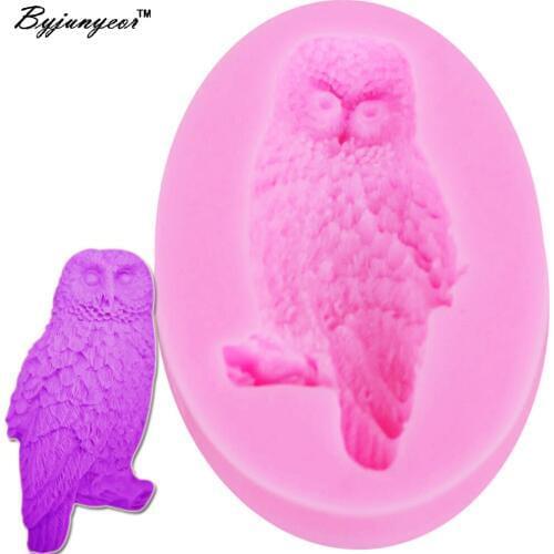 F1084 Eagle Epoxy UV Resin Bird Style Silicone Mold Christmas Mold Decorating Fondant Clay Gumpaste Decorating Cake Mold