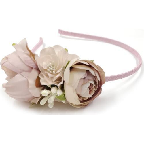 10pcs/lot Flower Girl Headpiece Floral Alice floral band Floral Headdress Baby Girl Hair Accessory
