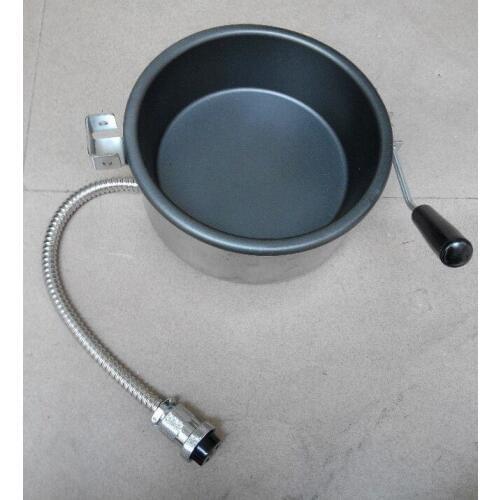 Commercial Hot Air popcorn maker hand-cranked for 8 ounce electric Corn popcorn machine 8oz professional accessories 25mm