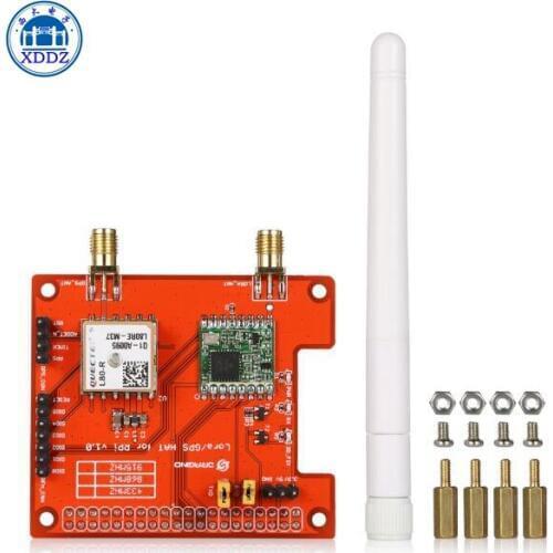 Lora GPS HAT is a expension module for LoRaWan and GPS for ues with the Raspberry Pi