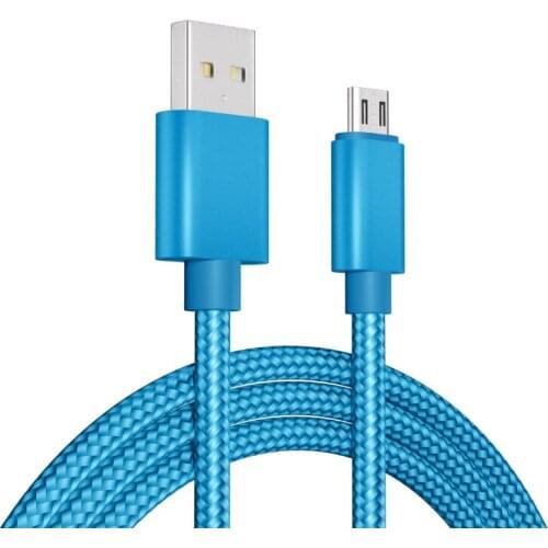 Micro Usb Cable 1m 0.25m 3m 2m Cable Fast Charging mobile Phone Charging 2A Typec for Xiaomi Samsung Huawei Data nylon braided