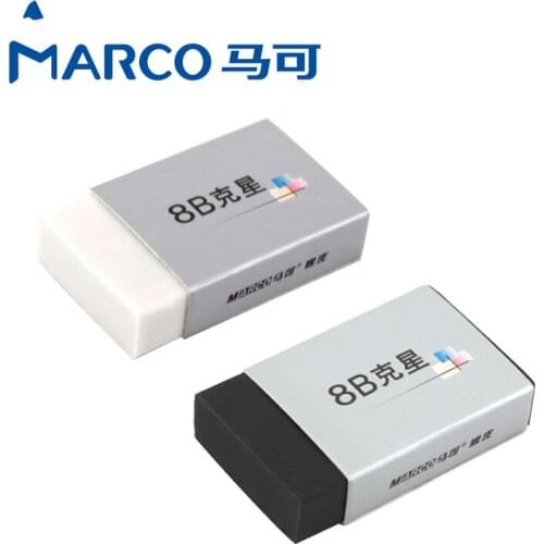 MARCO Professional Graphics Eraser 8B Eraser Special Drawing Pencil Eraser 20PCS