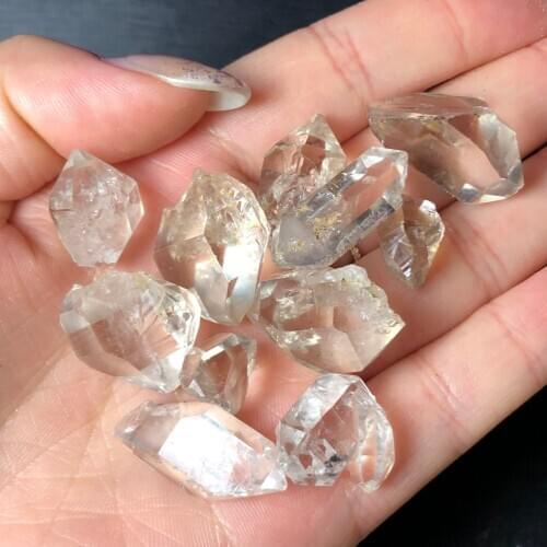 Super Clear Natural Quartz Crystal Wand points Obelisk Healing stones