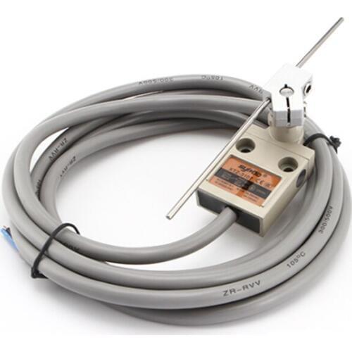 TZ-3107 XTZ-3107 IP67 4Wire Roller Lever Plunger Limit Switch SPDT NO+NC Copper wire 3 Meter