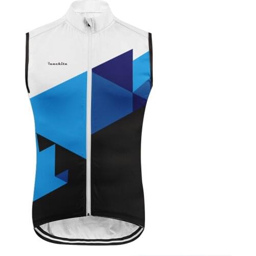 Runchita cycling Vests team windproof vest Sleeveless MTB Road Bike Bicycle Jersey Top Cycle Clothing Coat gilet ciclismo pro te