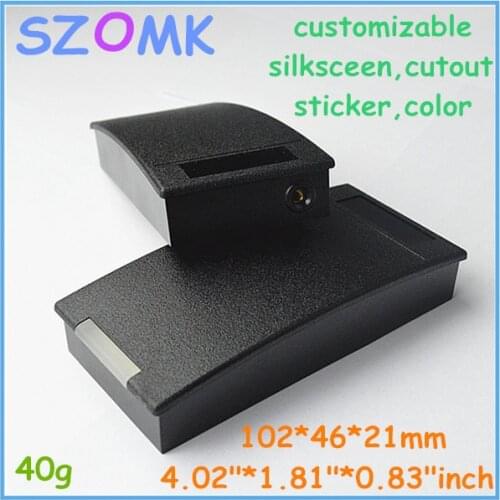 High quality electrical junction box (2 pcs) 102*46*21mm plastic IC card reader szomk instrument enclosure