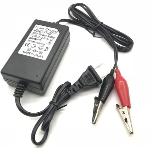 12.6v2a Lithium Battery Charger with Constant Current and Constant Voltage with Rotating Lamp Charger 12.6v1a Power Supply