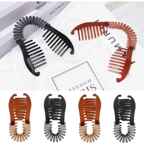 1PC Woman Elastics Hair Braider Banana Clip Scorpion Type Hair Holding Tool Ponytail Rubber Bands Hair Accessories Hot