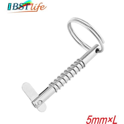 5mm BSET MATEL Marine Grade 316 Stainless Steel Quick Release Pin for Boat Bimini Top Deck Hinge Marine hardware Boat
