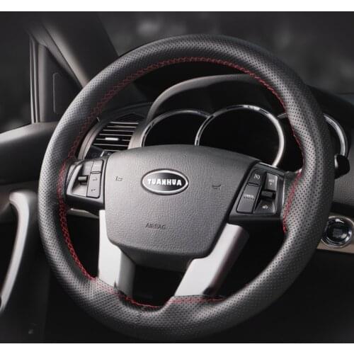 Car Steering Wheel Cover Auto Accessories For Hyundai Solaris Accent Elantra Sonata I40 I10 i20 I30 i35 IX20 IX25 IX35 Tucson