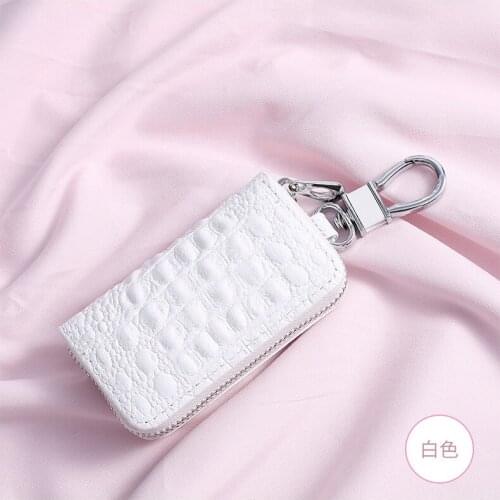 High-Quality Leather Car Key Covers For Opel Lexus Renault Citroen Peugeot Land Rover Skoda Volvo Honda Ford Jeep Fiat Nissan