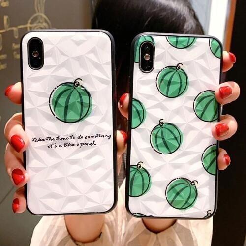 Fruit Case For iPhone X Xs XR Xs MAX 7 Plus 8 Plus Case Cute PC Phone Case For iPhone 6 6S 6 Plus 6S Plus 7 8 Cover Quotes Cover