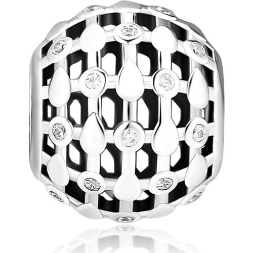 CKK Fits Pandora Bracelet Lace of Wish Charm For Jewelry Making Charms Sterling Silver 925 Original Bead Charm Kralen